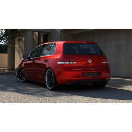 Накладка на задний бампер на Volkswagen Golf VI